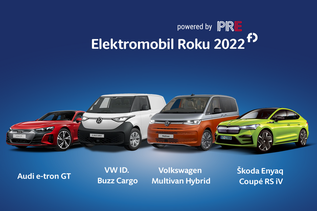 Výsledky ankety Elektromobil Roku 2022 powered by PRE