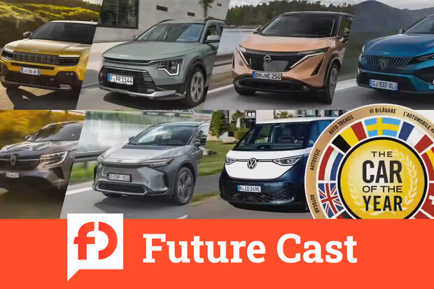 Probereme Evropské auto roku, novinky z CESu i Bruselu a VW ID. Buzz