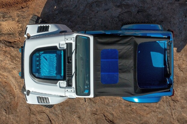 Jeep se blíží velkému elektrickému zlomu a uvedl koncept Magneto 3.0