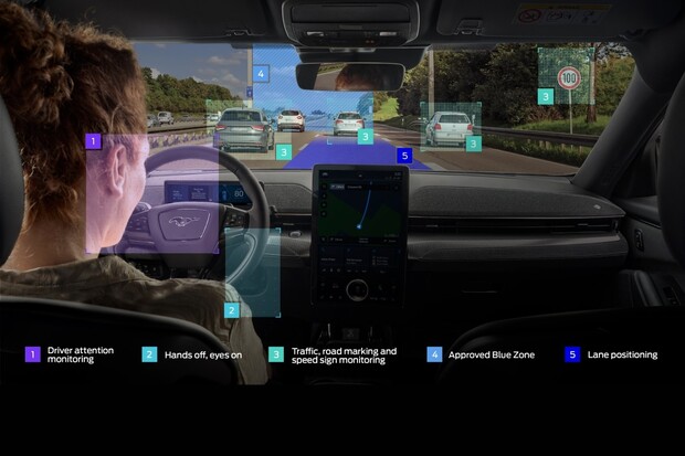Ford zavádí v Británii autonomní řízení L2 jako první. Ovšem nikoliv zadarmo