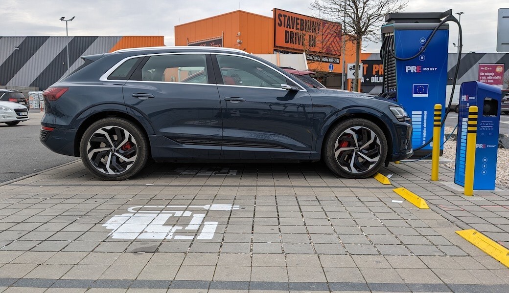 Reálná spotřeba elektrické energie a dojezd u Audi Q8 e-tron 55