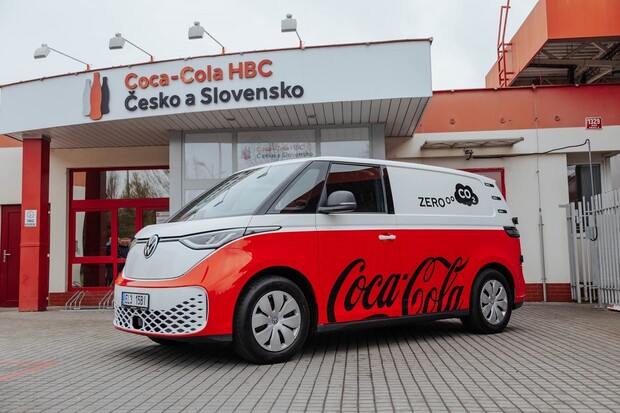 České zastoupení Coca-Cola HBC začalo využívat Volkswagen ID. Buzz