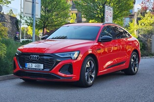 Dálniční dojezd Audi Q8 e-tron Sportback