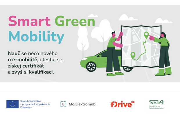 Smart Green Mobility: pronikněte do světa elektromobility a zvyšte svoji kvalifikaci