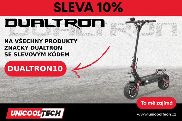 Elektrická koloběžka - Ideální dopravní prostředek s výhodnými slevami 