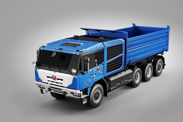 Tatra představila vodíkový náklaďák