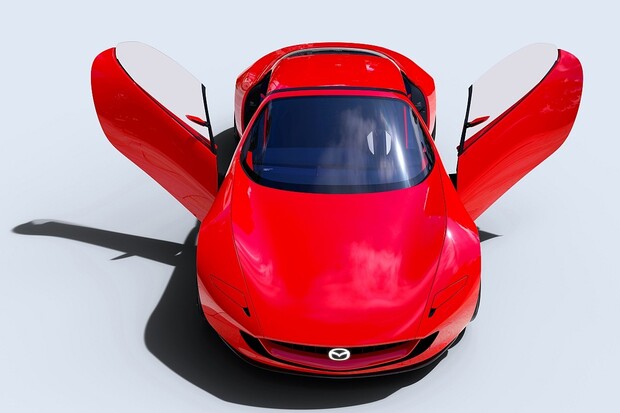 Mazda představila krásný plug-in hybridní sporťák 