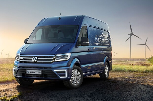 Elektrický Volkswagen Crafter má slušnou kapacitu baterie a dobije se za 45 minut