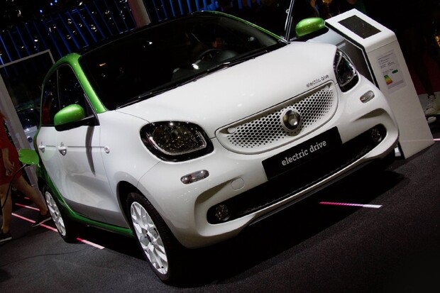 Vozy smart v Severní Americe? Pouze na elektřinu!