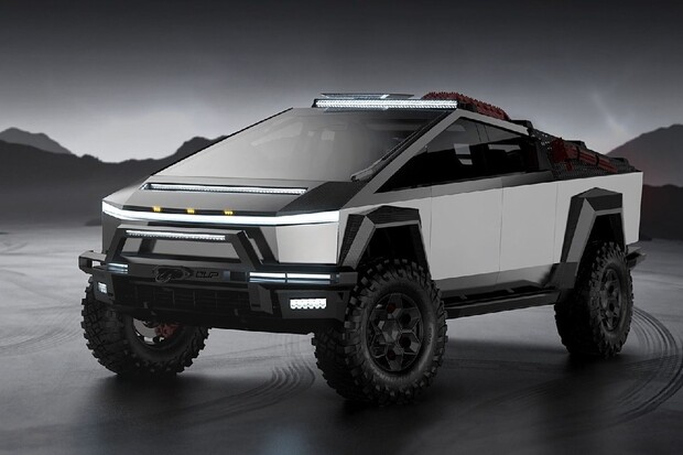 Těžký terén nakonec není pro Teslu Cybertruck překážka. Pomohla nová aktualizace