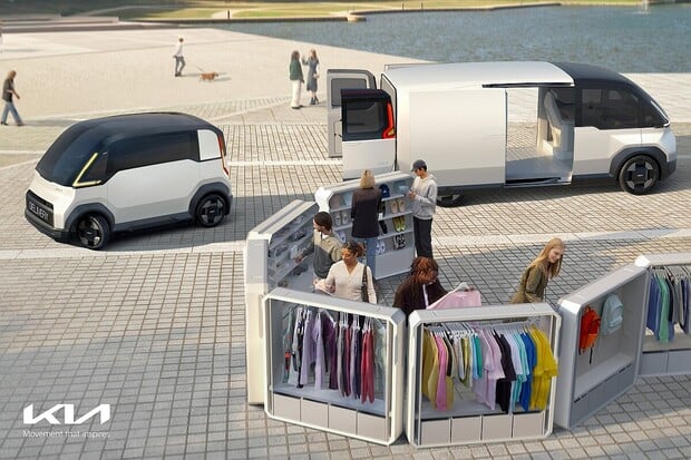 Kia představila stavebnici, z níž si postavíte elektromobil podle potřeby