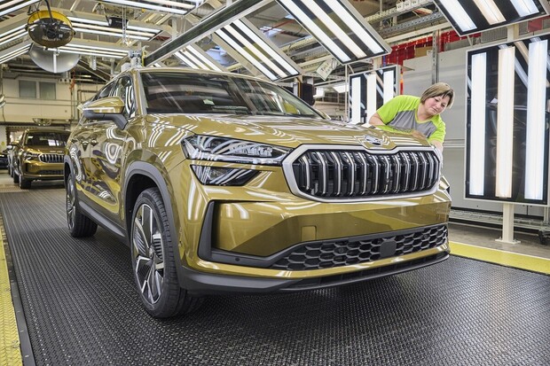 Škoda Auto spouští v kvasinském závodě výrobu druhé generace modelu Kodiaq