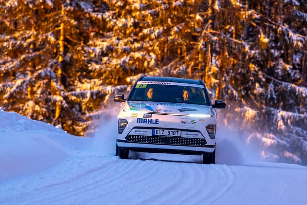 Čeští reprezentanti dojeli druzí na Östersund Winter Eco Rally