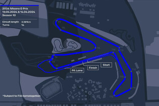 Finální uspořádání okruhu pro Misano ePrix zveřejněno