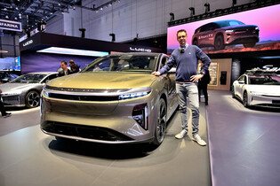 Luxusní elektrické SUV Lucid Gravity na vlastní oči