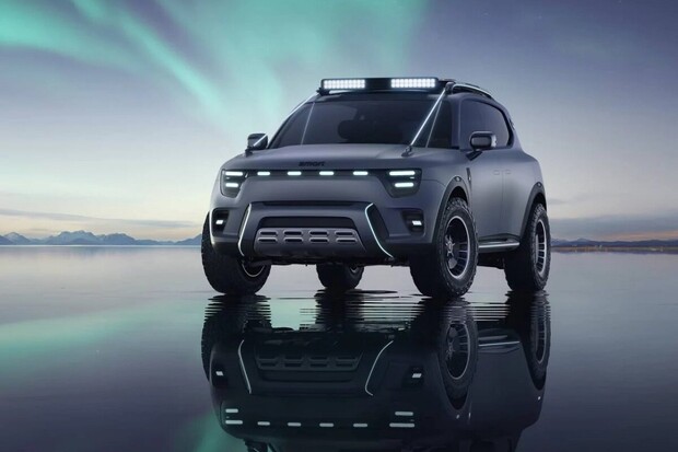 Nový Smart Concept #5 je drsný elektrický off-road