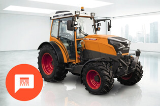 Elektrifikace dorazila na pole a louky s traktorem Fendt