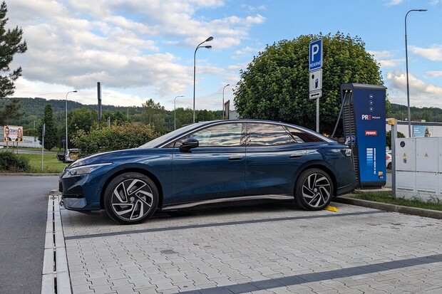 Testujeme reálnou spotřebu elektromobilu Volkswagen ID.7