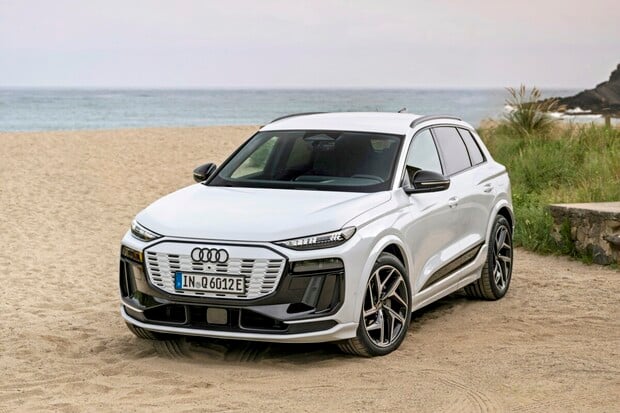 Podívejte se na příval nových fotek Audi Q6 e-tron ze Španělska