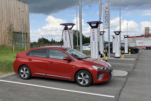 Do Rakouska původním IONIQem přes IONITY