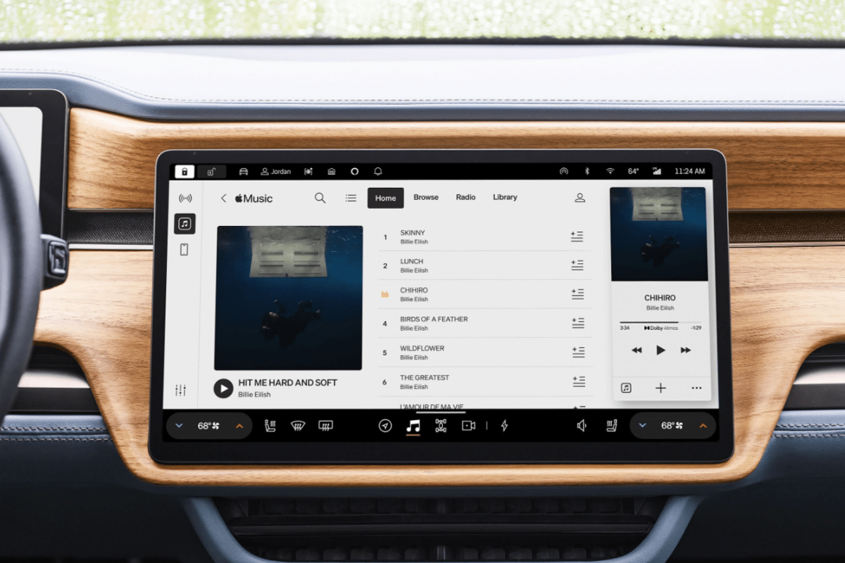 Rivian Apple Music