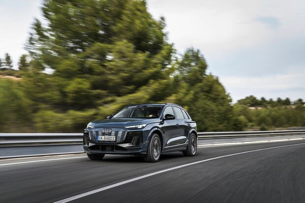 Audi Q6 e-tron přijelo do Česka, zatím jen na chvíli