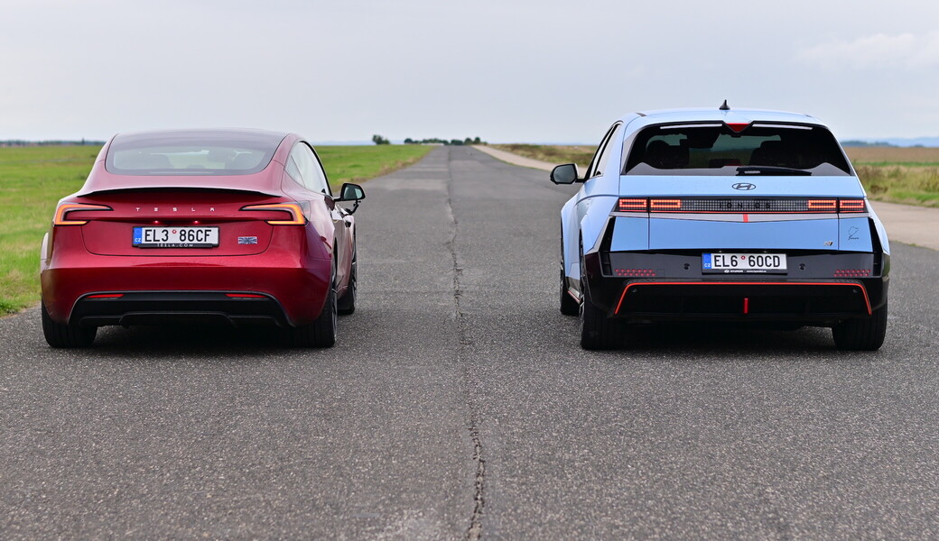 Drag race: Tesla Model 3 Performance vs. Hyundai Ioniq 5 N