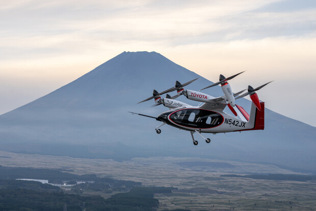 V Japonsku proběhl první mezinárodní let aerotaxi Joby Aviation