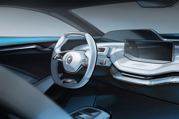 Koncept Vision E: Jak vypadá vnitřek prvního elektromobilu Škody Auto?