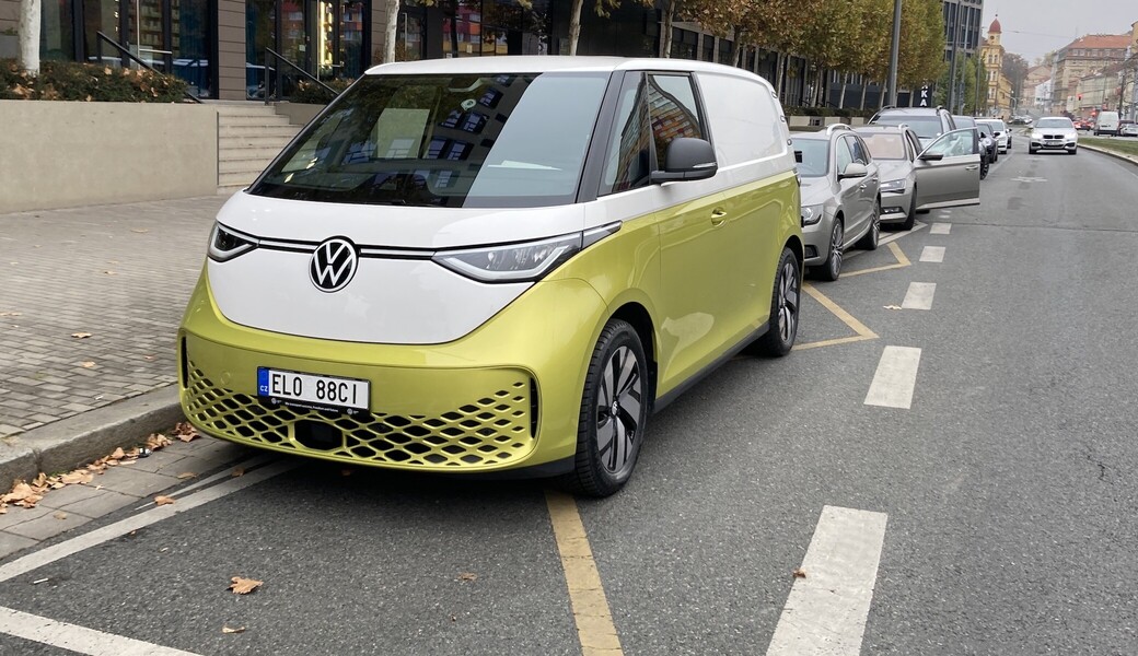 Kurýrem v elektromobilu Volkswagen ID. Buzz Cargo