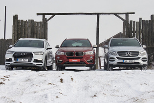 Trojboj německých SUV