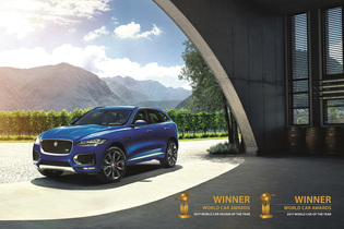 Jaguar F-PACE v anketě World Car of the Year 2017 zabodoval hned dvakrát