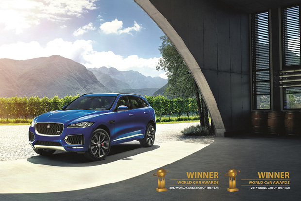 Jaguar F-PACE v anketě World Car of the Year 2017 zabodoval hned dvakrát