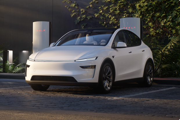 Modernizovaná Tesla Model Y, CES a Bruselský autosalon