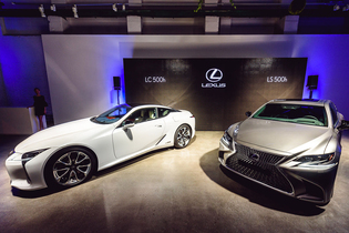 Lexus LS 500h a LC 500h, dvojitá premiéra na českém trhu