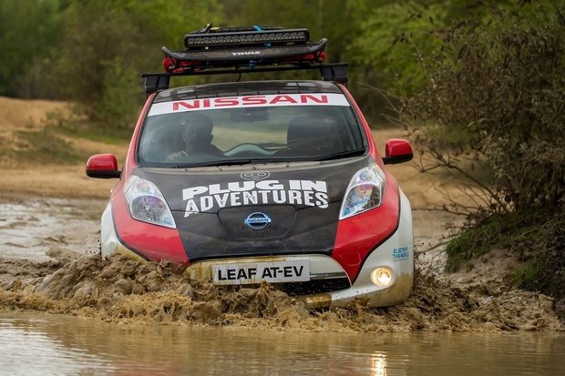 Nissan Leaf se obětuje pro dobrou věc. Čeká ho rally napříč půlkou světa