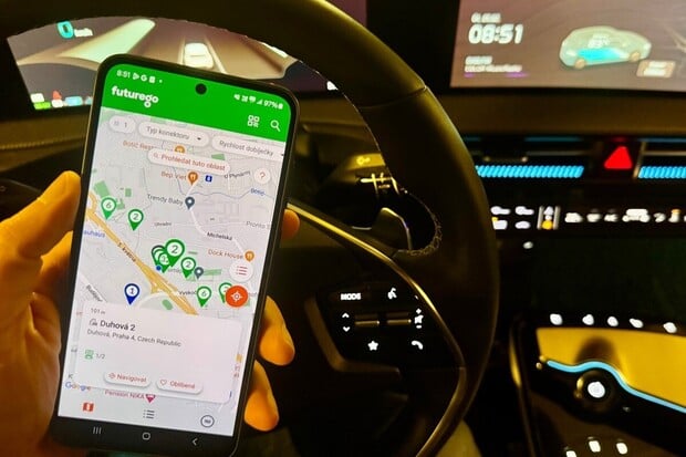 ČEZ připravil pro řidiče elektroaut novou generaci aplikace futurego