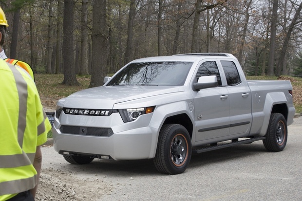 Workhorse představil elektrický pick-up. Je levnější než vozy s klasickým pohonem