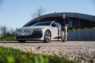 Jak daleko dojede Audi A6 Sportback e-tron po dálnici?