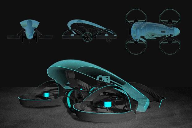 Toyota pomáhá s vývojem vozu, který přeletí zácpy