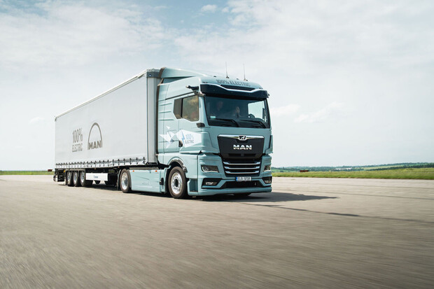 MAN eTGX: průkopník mezi elektrickými tahači