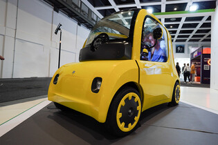 Astraux je městské vozítko za 150 tisíc korun, ukazuje se v Berlíně