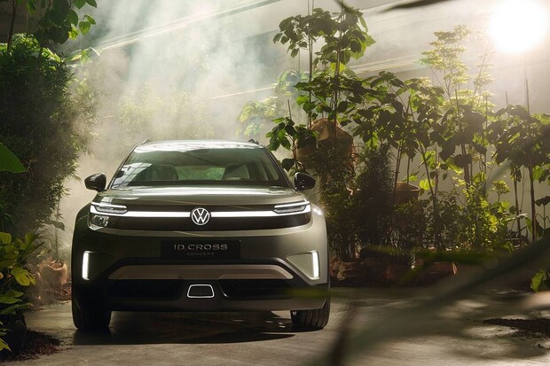 Volkswagen ukázal koncept čtyřmetrového elektrického ID. Cross. Dorazí za rok