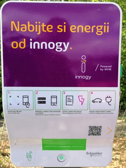 Innogy, Milovice, Topolová ul., park Mirákulum