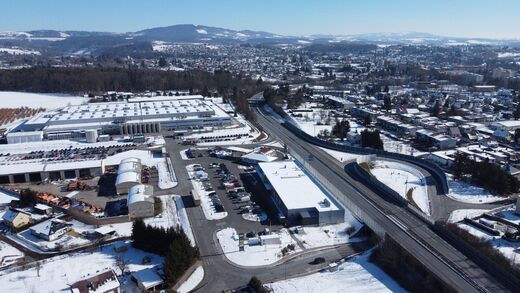 IONITY (CZ), dálnice D10, exit 71 Turnov, ul. Průmyslová, Billa