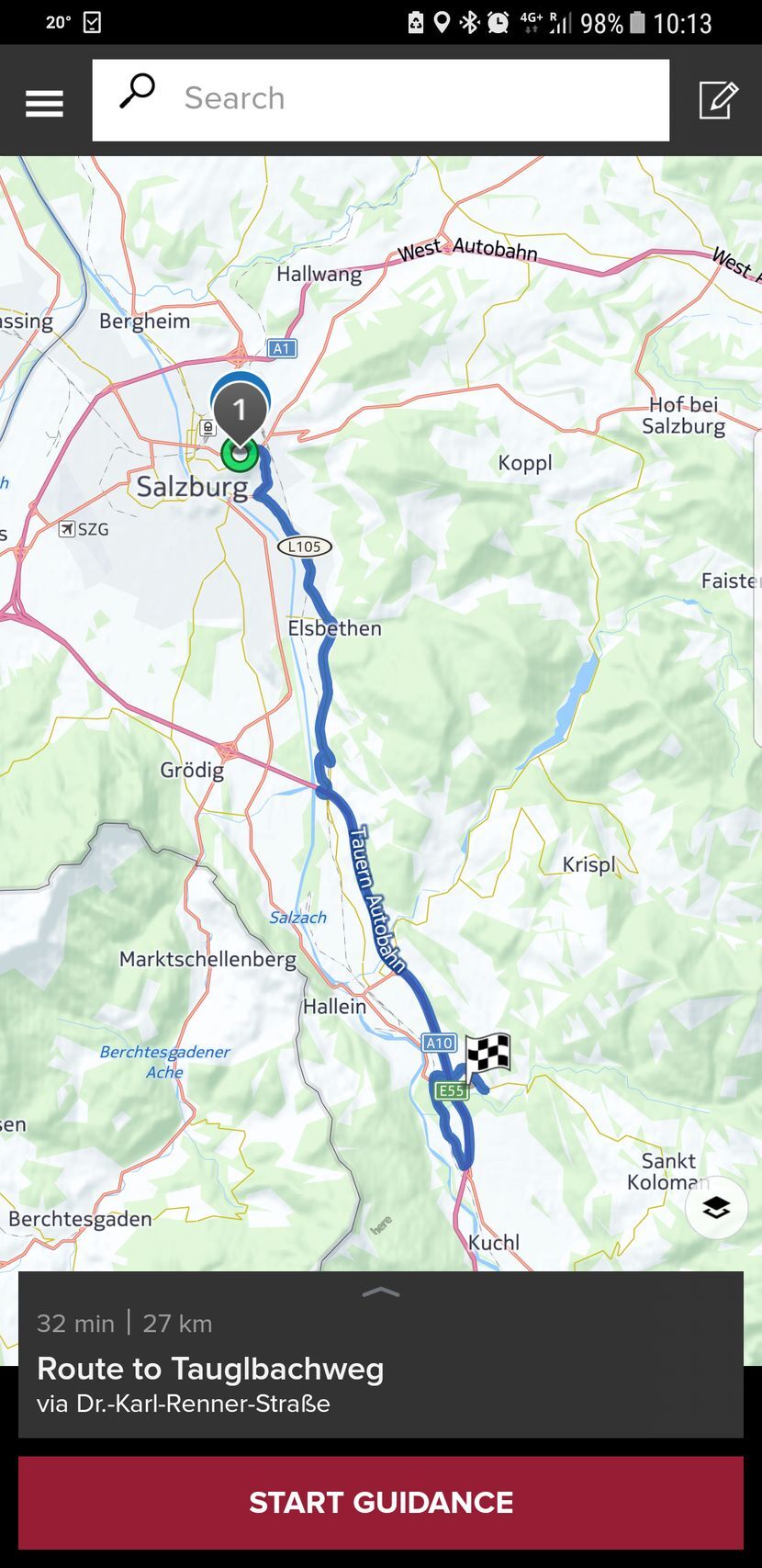 Jaguar F-PACE aplikace