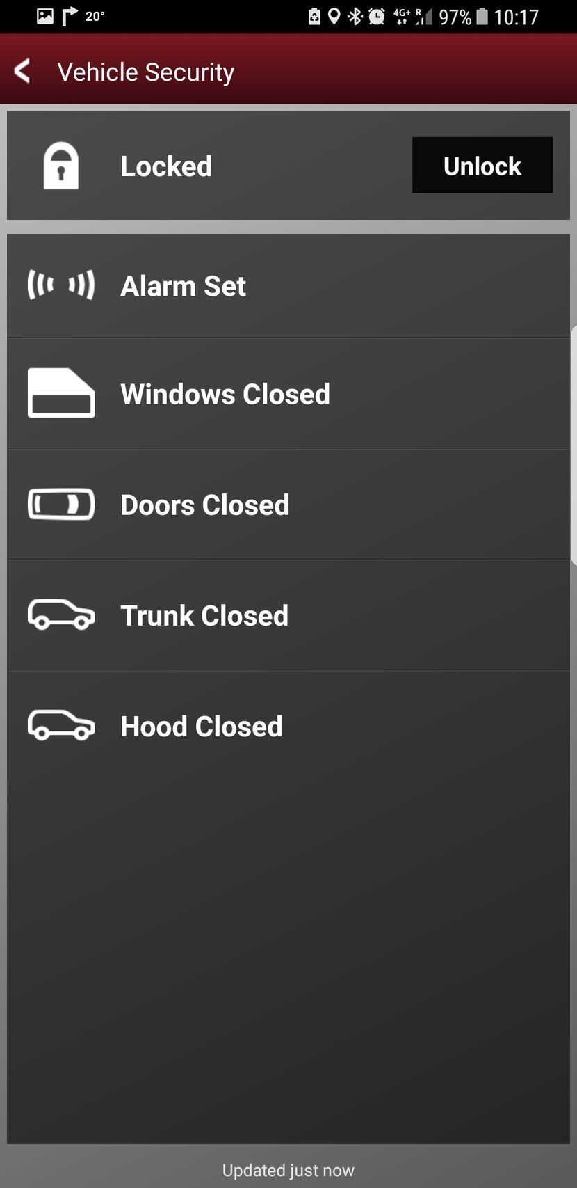 Jaguar F-PACE aplikace