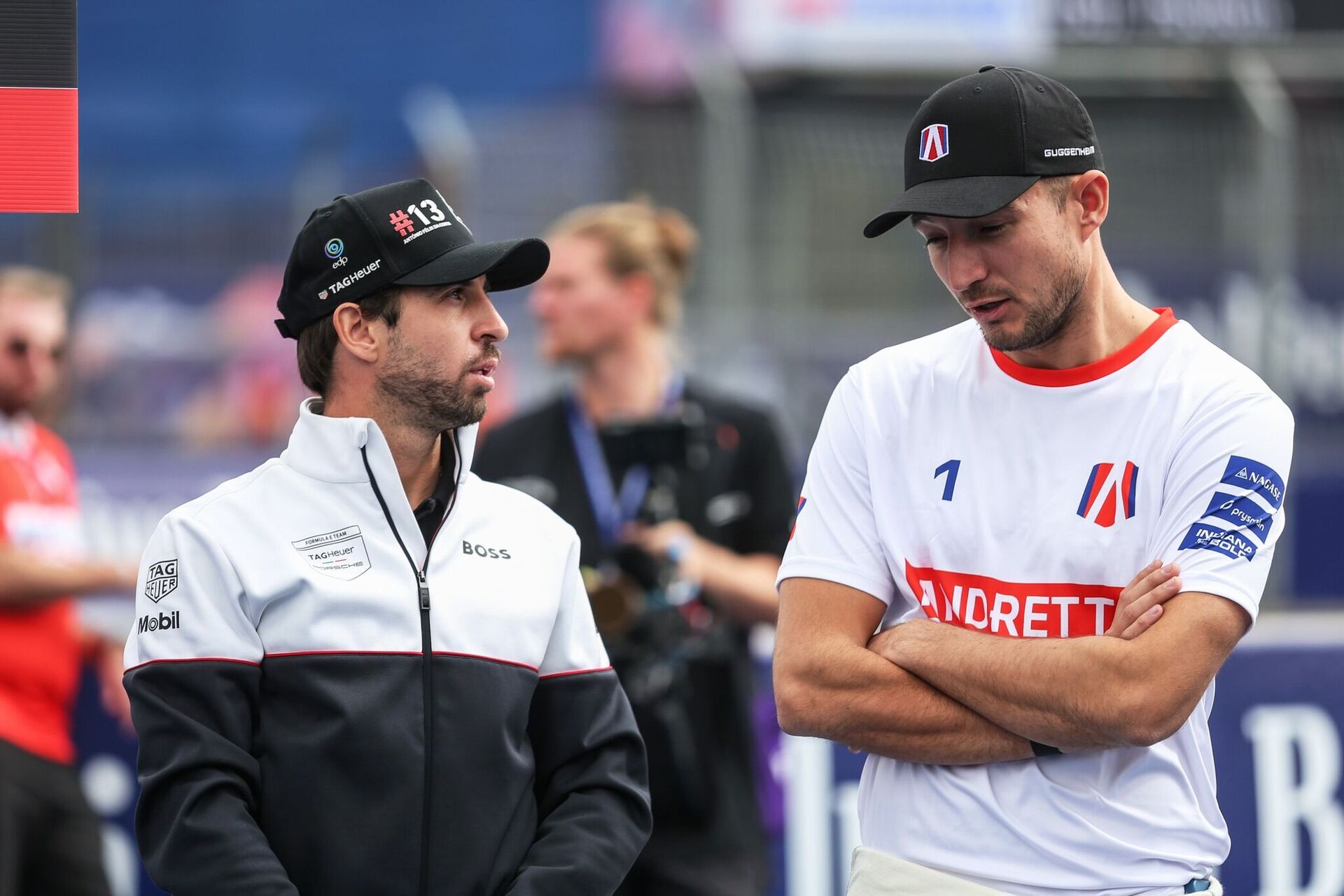 Jake Dennis a António Félix da Costa, ePrix Mexiko 2024