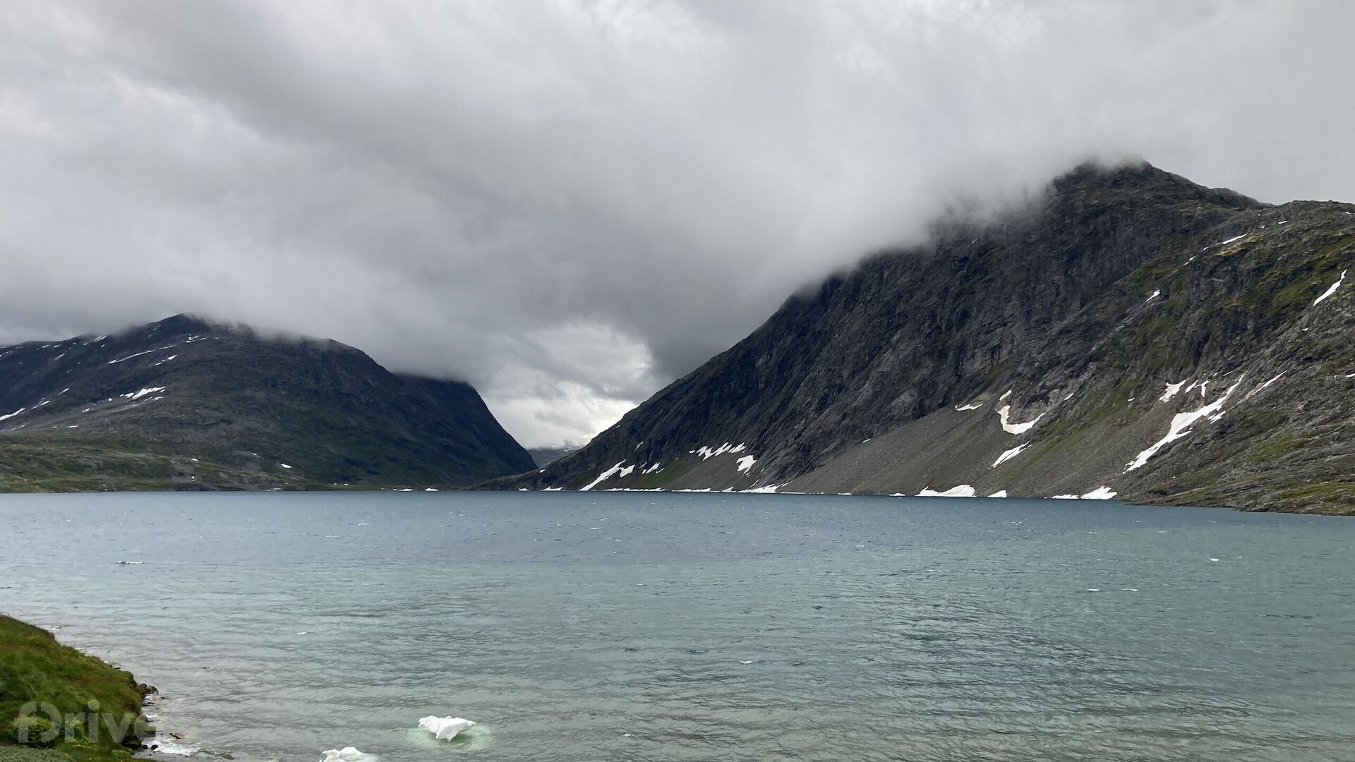 Jezero Djupvatnet 15. 7. 2023