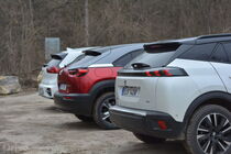 Kia e-Niro, Mazda MX-30 a Peugeot e-2008